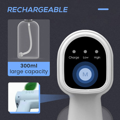 📢📢50% OFF NOW! ⏳ Time-Limited Special! ⌛ Sanitizer Nano Sprayer Gun – 380ml, Cordless & Ultra-Fine Mist for Home, Office & Garden! 🌿🧴