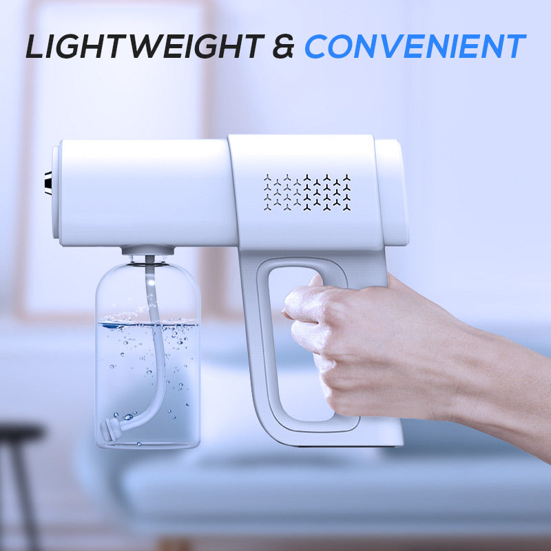 📢📢50% OFF NOW! ⏳ Time-Limited Special! ⌛ Sanitizer Nano Sprayer Gun – 380ml, Cordless & Ultra-Fine Mist for Home, Office & Garden! 🌿🧴