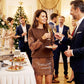 Women's Sparkly Top & Skirt 2-Piece Set