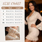 Elegant Lace V-Neck Dress with Ruffle Trim