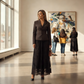 Women’s Elegant Blazer & Delicate Skirt 2-Piece Set