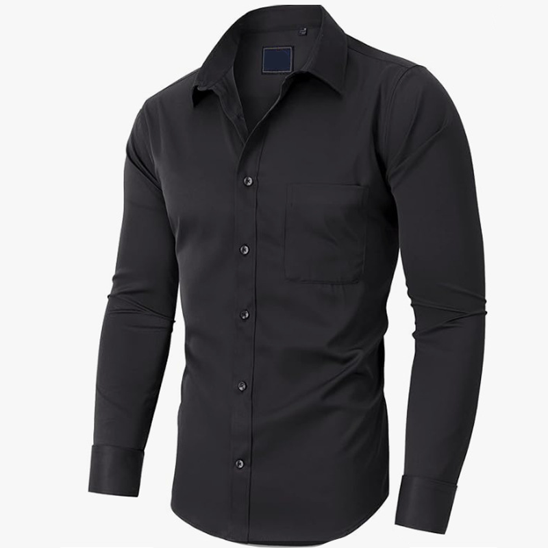 🎁2026 New Arrivals 49% OFF💥Solid-Color Long-Sleeve Shirt