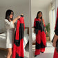 Elegant Long Shirt & Wide Leg Pants Set