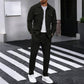 Men's Waffle Button-Down Jacket & Pants Set【BUY 2 GET FREE SHIPPING】