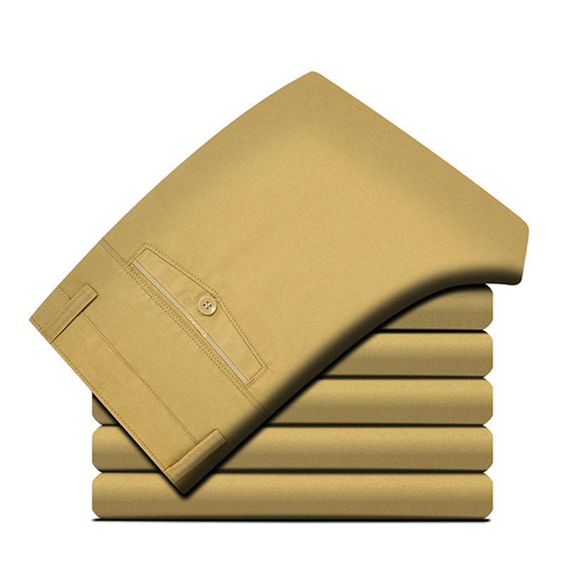 Men's Casual Straight-Fit Pants
