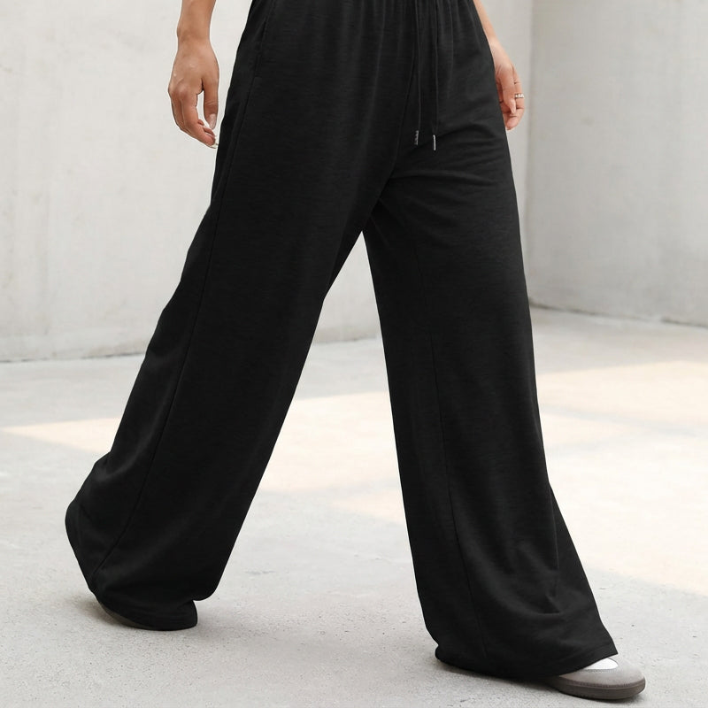 Women's Casual Wide-Leg Sweatpants with Drawstring【BUY 2 GET FREE SHIPPING】