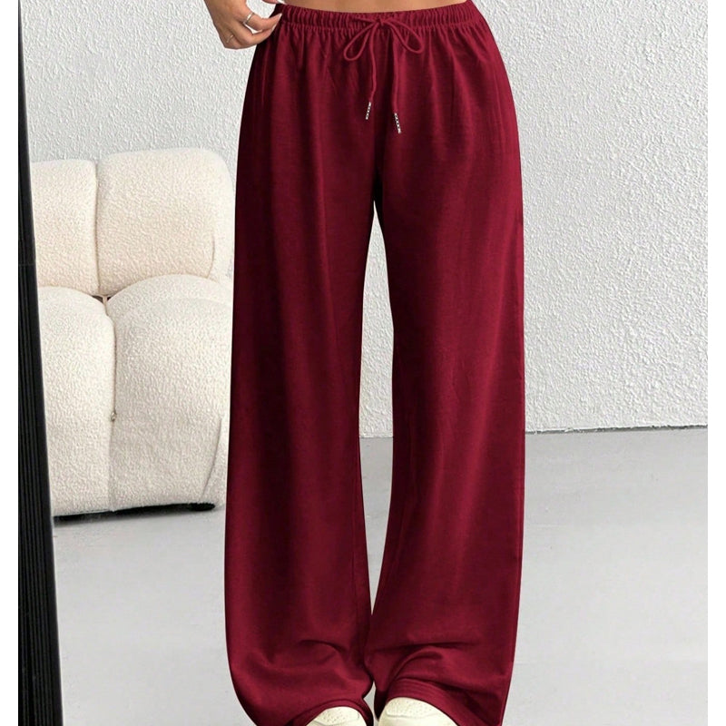 Women's Casual Wide-Leg Sweatpants with Drawstring【BUY 2 GET FREE SHIPPING】