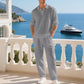 Men's Linen Blend 2-Piece Casual Set【BUY 2 GET FREE SHIPPING】