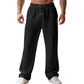 Men's Comfortable Waffle Straight-Leg Pants