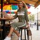Women's Bomber Jacket & Bodycon Skirt Set