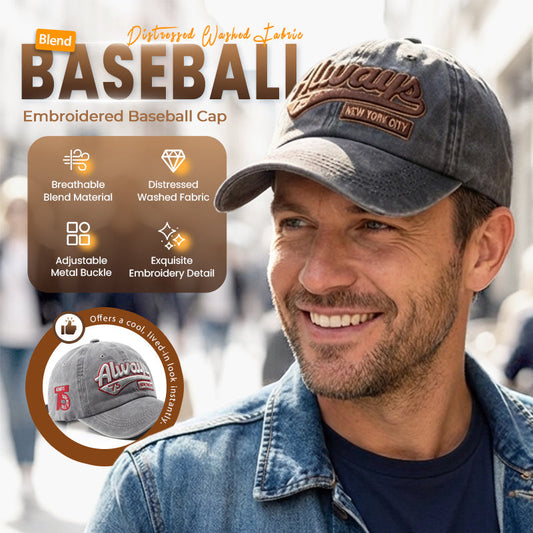Embroidered Baseball Cap