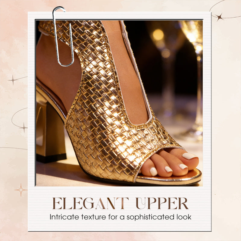 Women's Elegant Peep-Toe Heeled Sandals♥️BUY 2 GET FREE SHIPPING