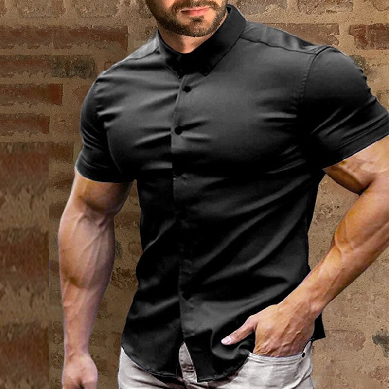 👔 60% OFF NOW! ✨ Men's Non-Iron Shirts – Wrinkle-Free, Comfortable All Day & Perfect for Business or Casual 👕