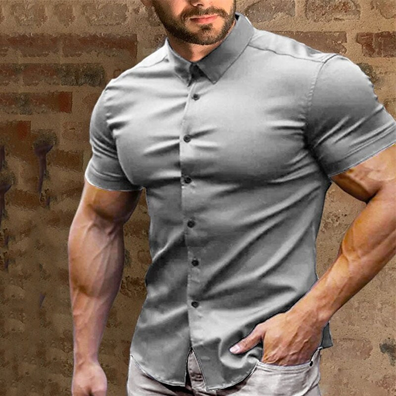 👔 60% OFF NOW! ✨ Men's Non-Iron Shirts – Wrinkle-Free, Comfortable All Day & Perfect for Business or Casual 👕