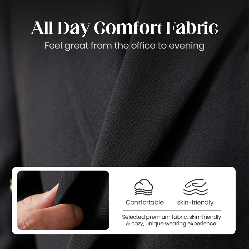 ✨ Men's Slim Fit Jacket & Pants 2-Piece Suit– Smart Casual 2-Piece Suit For A Sharp Everyday Look 🤵