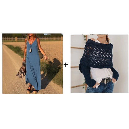 ✨Early Summer New✨Women's V-Neck Maxi Cami Dress