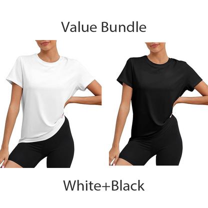 🥳2026 HOT SALE🥳Women's Loose-Fit T-Shirt – Classic crew neck, comfy cotton feel.