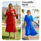 Elegant Tiered Ruffle Sleeve Dress💃✨Effortlessly Unleash Your Charm