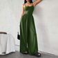 Spaghetti Strap Wide-Leg Jumpsuit with Pockets 🌸 Effortlessly Chic In One Step! 🌸