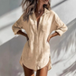 Women's Loose-Fit Mid-Length Button-Down Shirt 🌟Your New Go-To Wardrobe Staple 🌟