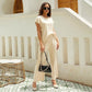 🎉Hot Promotion 50% OFF🛍️Short-Sleeve Top & Wide-Leg Pants 2-Piece Set