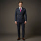 Men's Double-Breasted Pinstripe Suit Set【FREE SHIPPING】