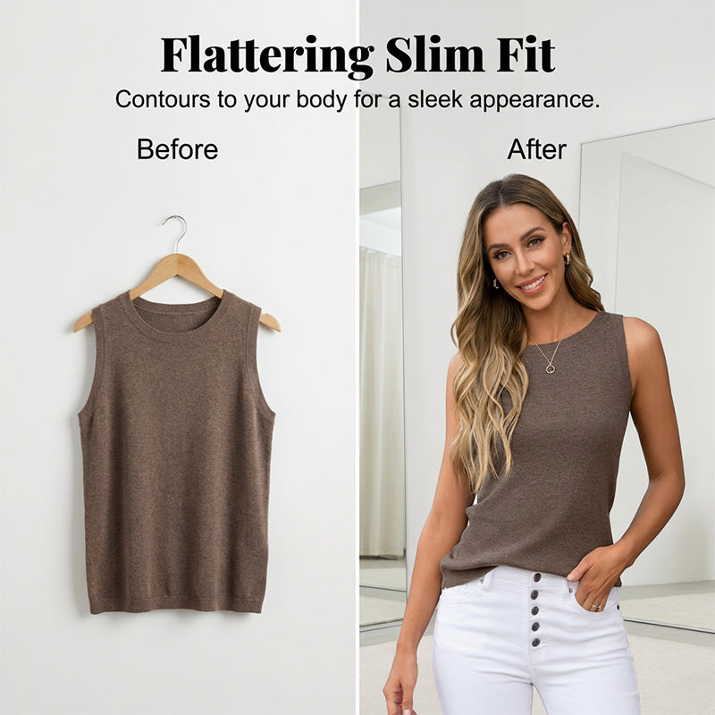 Women's Knitted Casual Tank Top