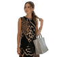 🎁New arrival 50% OFF💥Women's Leopard Print Sleeveless Midi Dress
