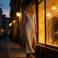 🔥Limited-time offer-Women's Long Sleeve V-Neck Button-Down Maxi Dress