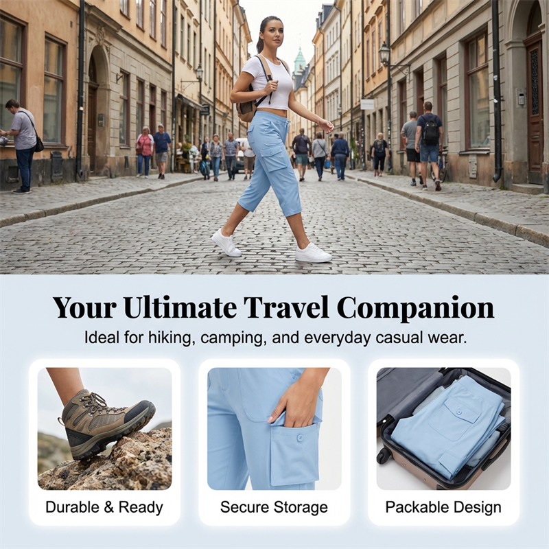 Women's Lightweight Cargo Capris