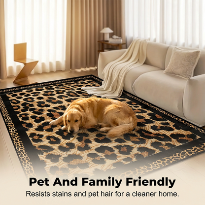 Soft Short-Pile Sofa & Coffee Table Carpet