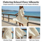 Lace Trim Cotton Linen Midi Dress
