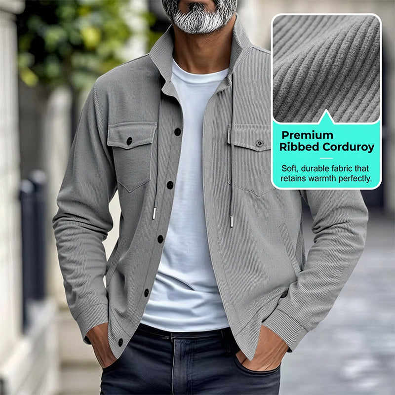 💥✨Limited-time 50% Off Special Offer 🔥 Men's Vintage-Inspired Corduroy Jacket