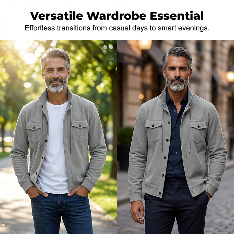 💥✨Limited-time 50% Off Special Offer 🔥 Men's Vintage-Inspired Corduroy Jacket