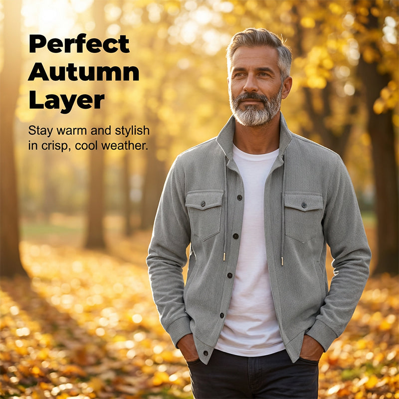 💥✨Limited-time 50% Off Special Offer 🔥 Men's Vintage-Inspired Corduroy Jacket