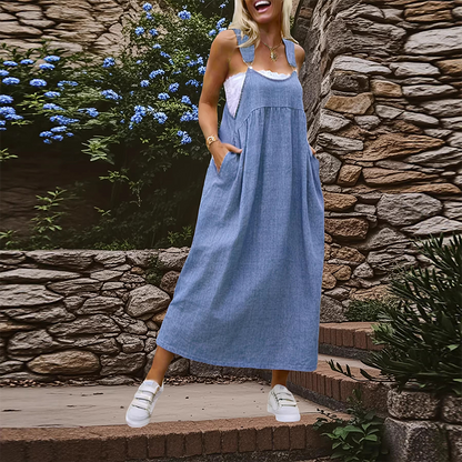 💐50% OFF ! Breathable Fabric Loose Dress – Cool & Lightweight 🌿💨【Exceptional Price】