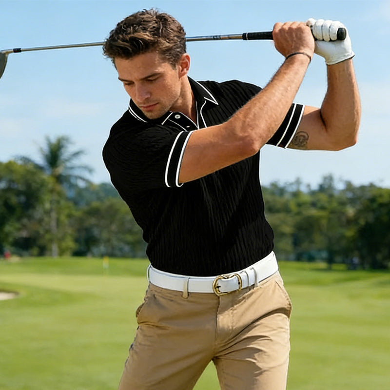 🎁New arrival 50% OFF💥Summer Casual Short Sleeve Polo Shirt— Free Shipping For Two Pieces