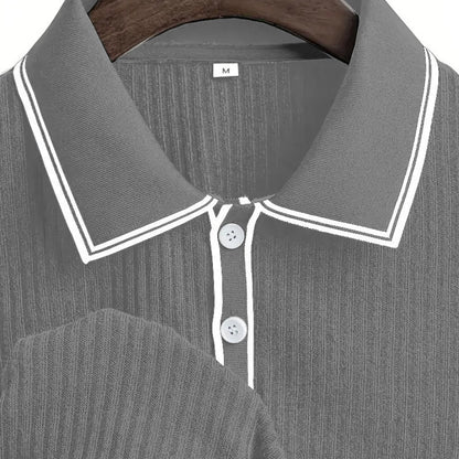 🎁New arrival 50% OFF💥Summer Casual Short Sleeve Polo Shirt— Free Shipping For Two Pieces