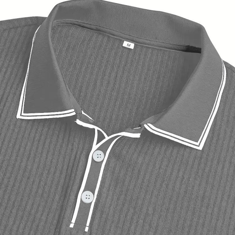 🎁New arrival 50% OFF💥Summer Casual Short Sleeve Polo Shirt— Free Shipping For Two Pieces