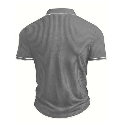 🎁New arrival 50% OFF💥Summer Casual Short Sleeve Polo Shirt— Free Shipping For Two Pieces