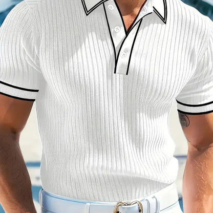 🎁New arrival 50% OFF💥Summer Casual Short Sleeve Polo Shirt— Free Shipping For Two Pieces