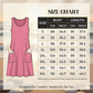 Women's Summer Casual Tank Dress with Pockets
