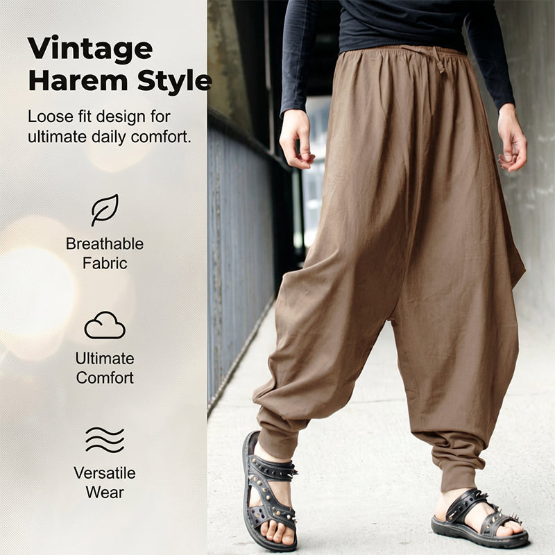 Men's Casual Loose Fit Harem Pants