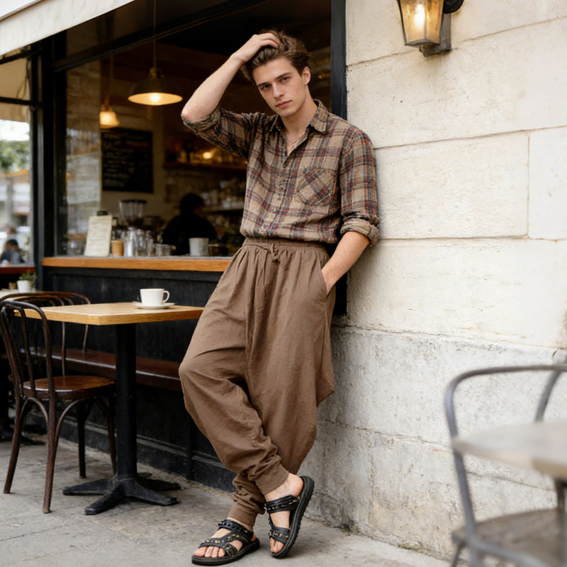 Men's Casual Loose Fit Harem Pants