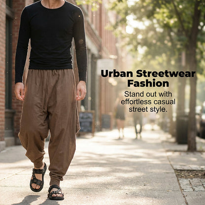 Men's Casual Loose Fit Harem Pants