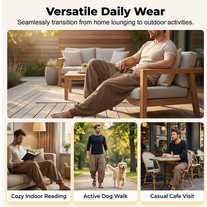 Men's Casual Loose Fit Harem Pants
