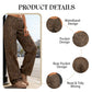 🔥 Hot sale 30% OFF🔥Women's Leopard Print High-Waist Wide-Leg Jeans