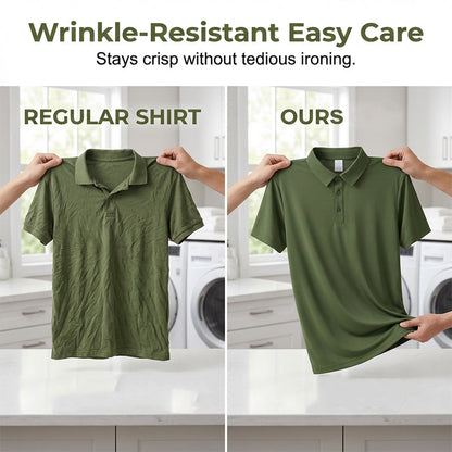 🔥Hot Sale🔥Men's Summer Breathable Collared T-Shirt