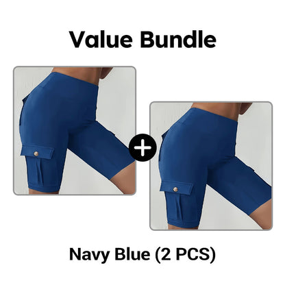 🥳2026 HOT SALE🥳💞50K+ SOLD!💥🧘‍♀️🍑 50% OFF! High‑Waist Butt‑Lifting Shorts – 4‑way stretch, squat‑proof. Pockets for phone & keys. Gentle tummy control, all‑day comfort. Your workout bestie. 🩳✨