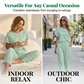 Women's Striped 2-Piece Lounge Set